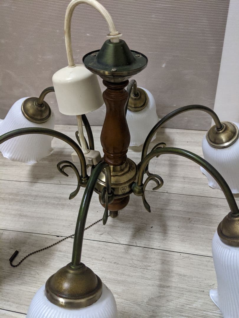 とりさん専用コイズミ照明 KOIZUMI 天吊り照明 シャンデリア 6灯照明