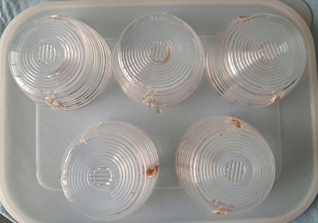 スタンレー製　純正ウインカーレンズ 　CB400F　CB750FOUR