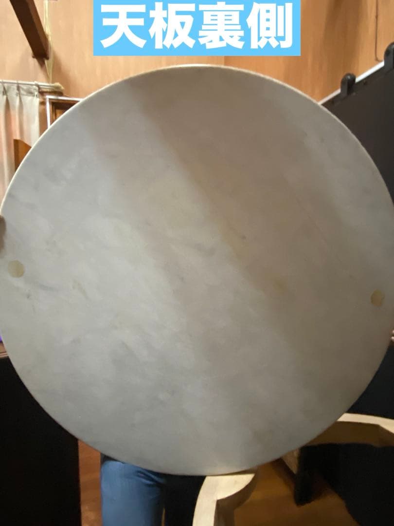 猫脚 アンティーク♦️円形♦️大理石天板 高級 ロココ テーブル♦️ダイニング♦️送料込