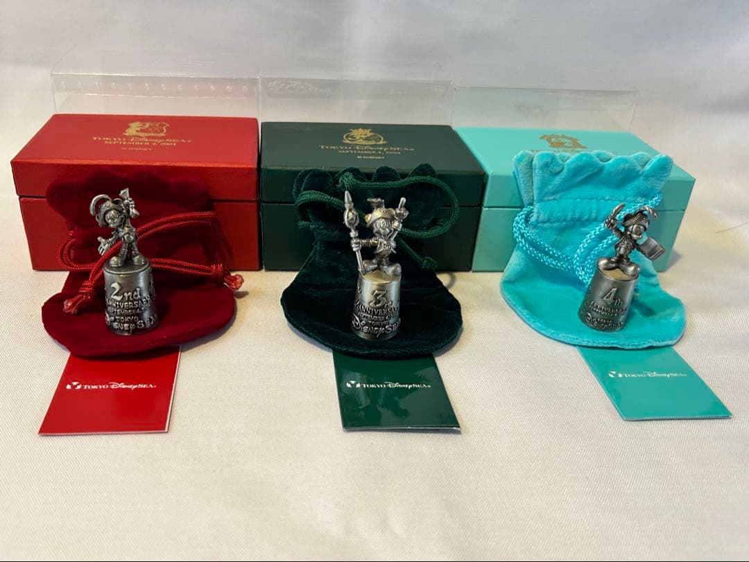 デズニーシー.シンプル。<2周年、3周年、4周年> 三点セット