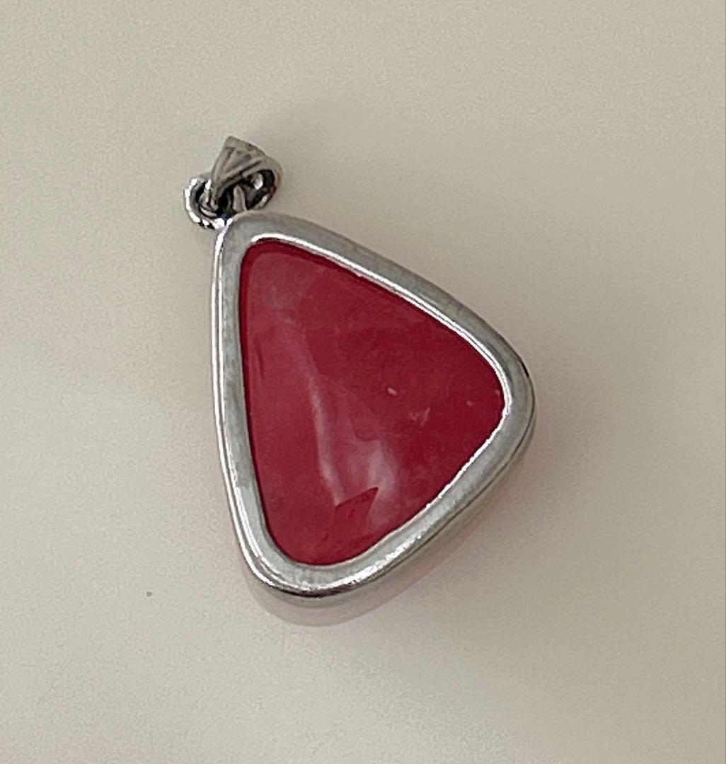 ペンダントトップ#インカローズ14g 枠はシルバー925