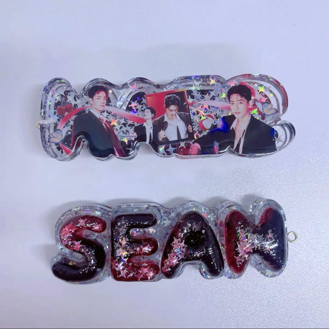 肖戦 厚いレジン置物です&バッグチャームに&ナイトライトにもなります❣️8点③