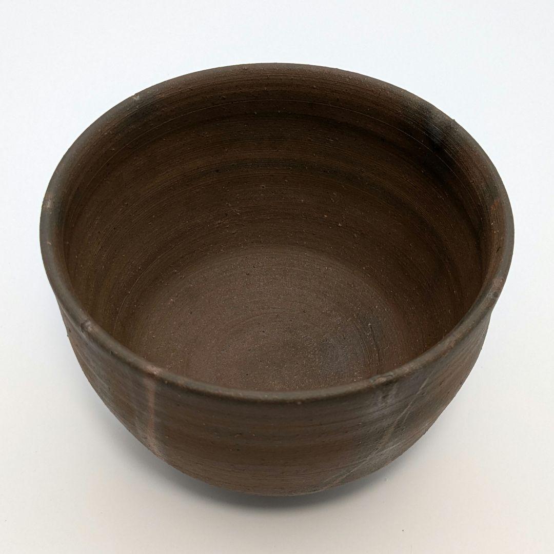 岡山県重要無形文化財 浦上善次 備前焼 緋襷茶盌 共箱 抹茶碗 抹茶茶碗 茶道具