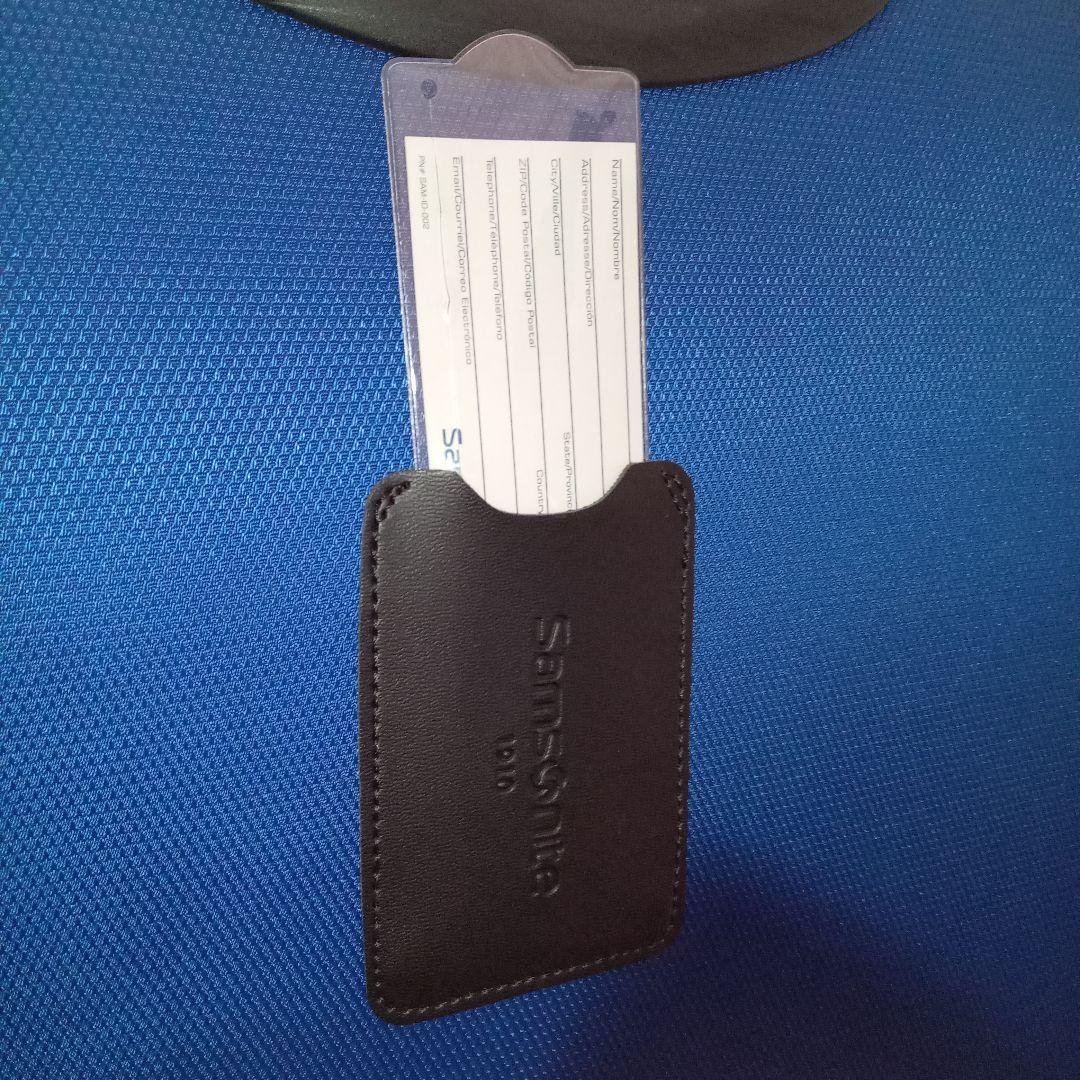 サムソナイト 大型 4輪 布製 スーツケース 青 黒 キャリーケース