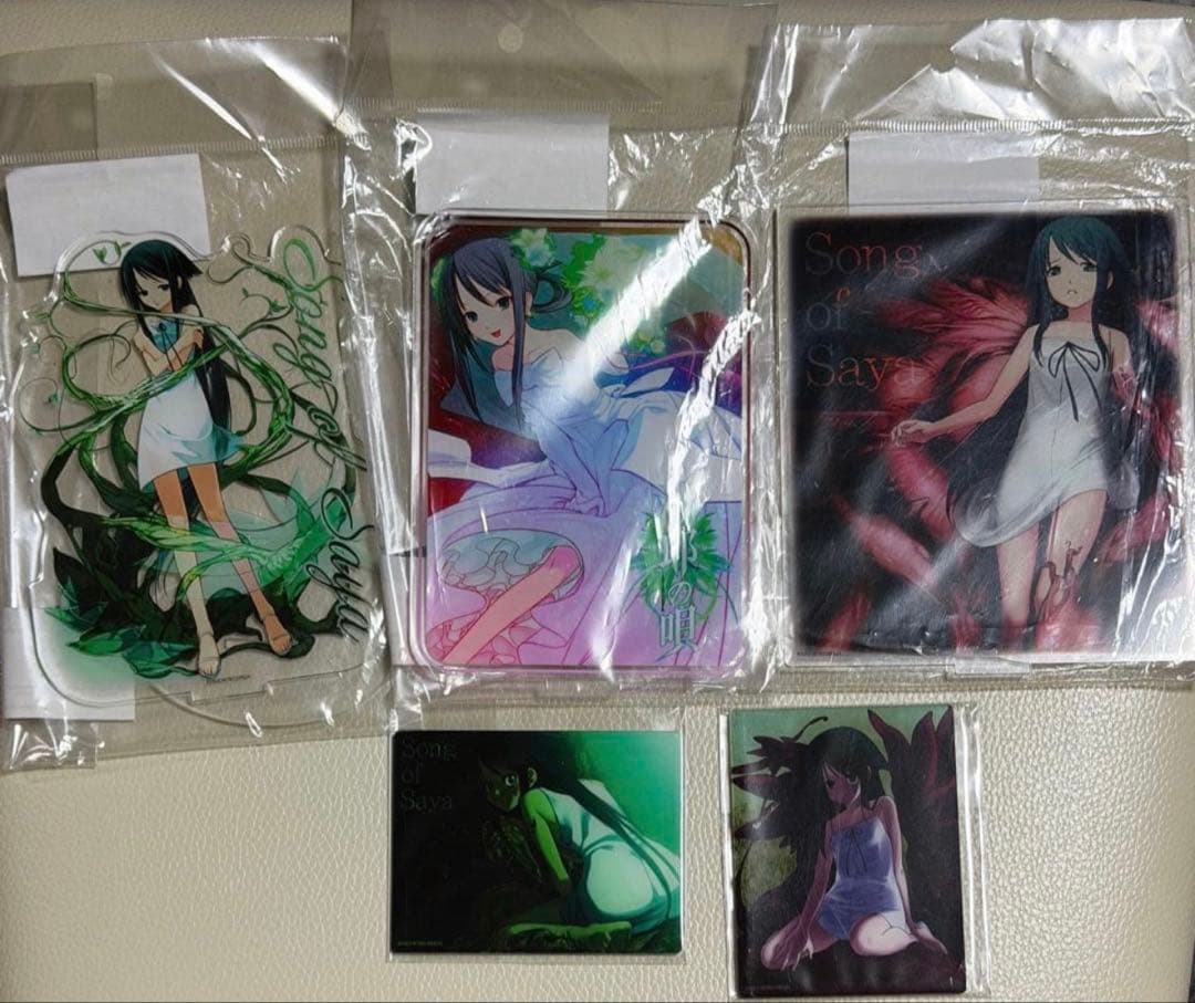【新品未開封・6点】沙耶の唄 沙耶 Tシャツ アクリルスタンド アクリルカード