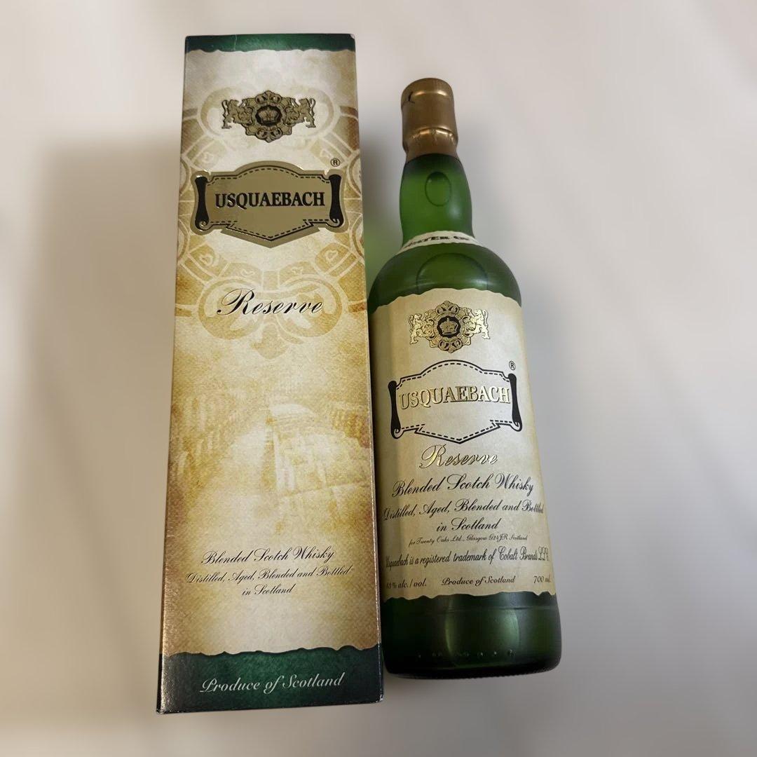 USQUAEBACH Reserve ブレンデッドスコッチウイスキー　新旧セット
