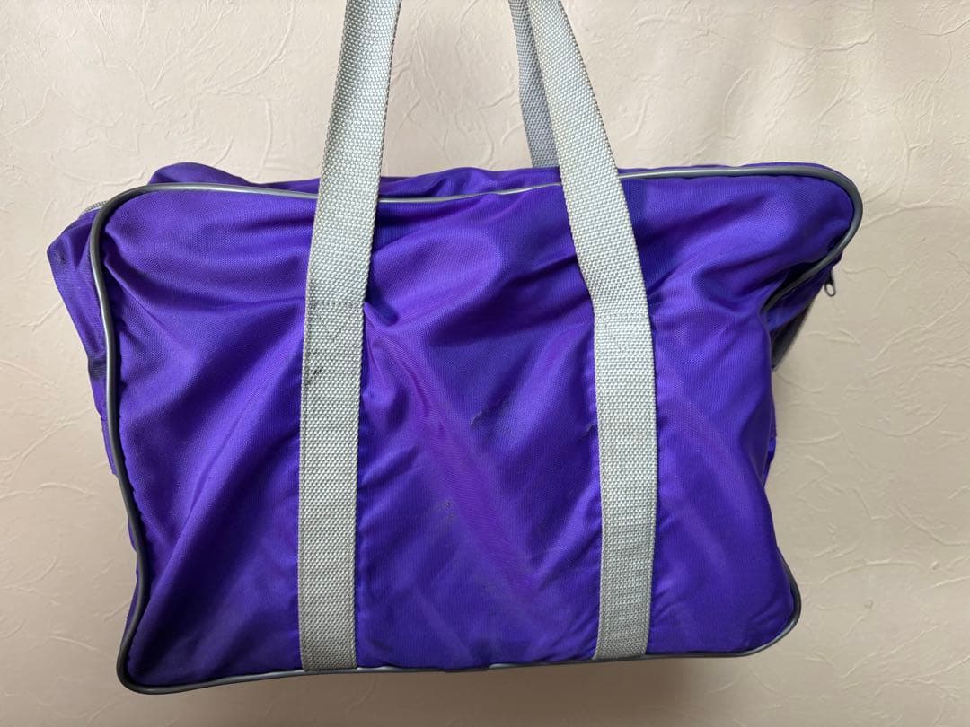 旧ワッペ　スクバ　紫　ワールドペガサス　旧型