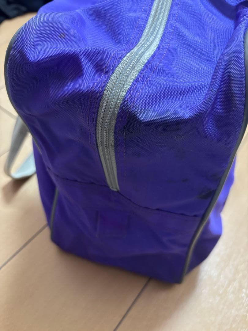 旧ワッペ　スクバ　紫　ワールドペガサス　旧型