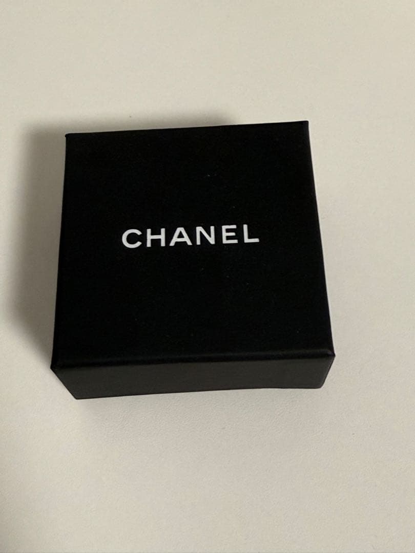 CHANEL ココマーク フェイクパール ラインストーン ピアス