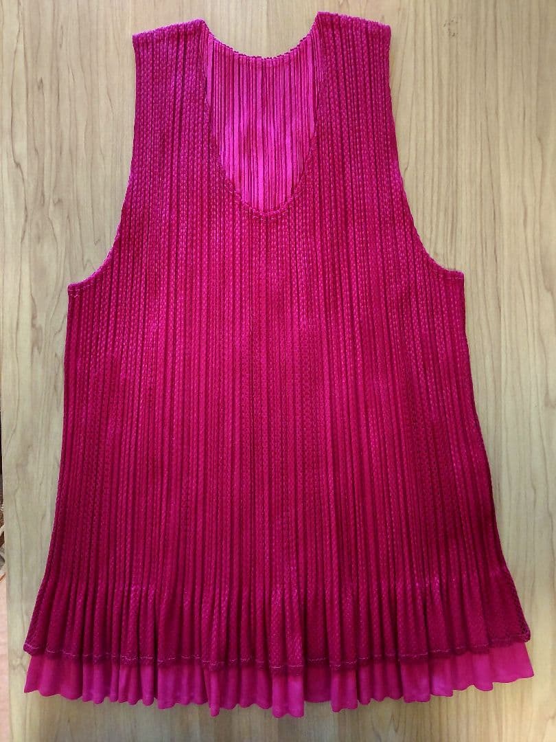 PLEATS PLEASE プリーツプリーズ ベスト ノースリーブ
