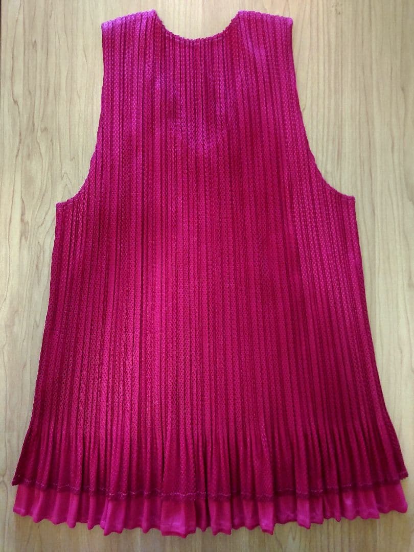 PLEATS PLEASE プリーツプリーズ ベスト ノースリーブ