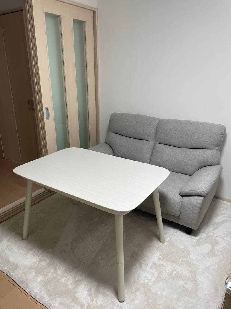 ニトリ　高さが変えられるこたつテーブル