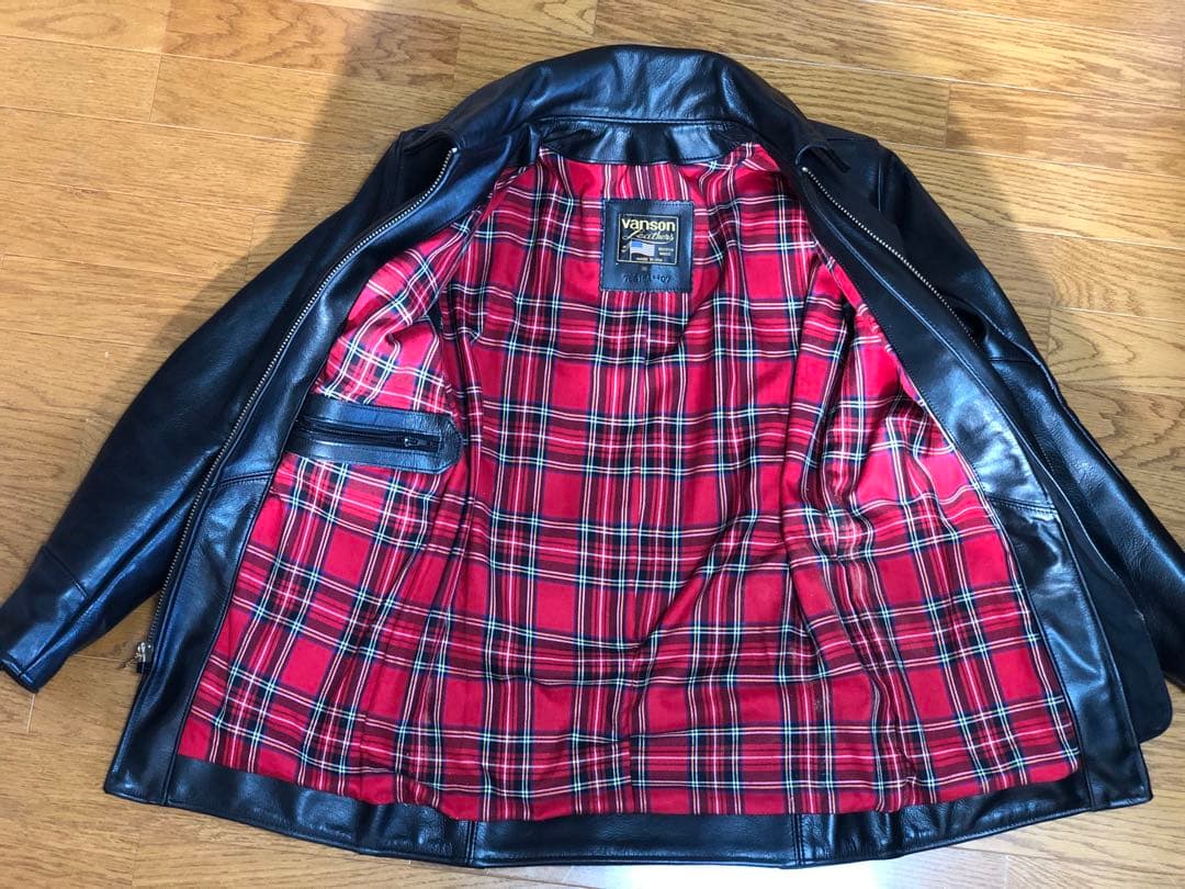 価格値下げ不可【最新モデル】 VANSON J 3/4 カーコート 36