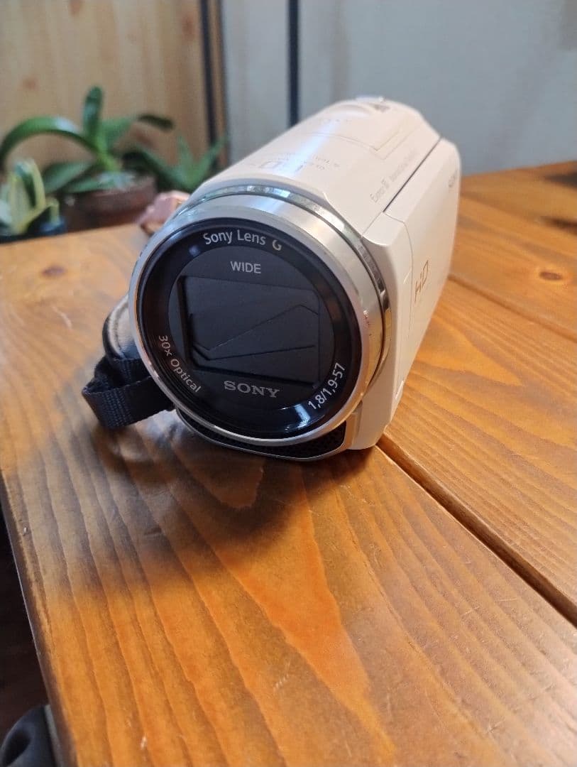 SONY ビデオカメラ Handycam HDR-CX535/W　ホワイト