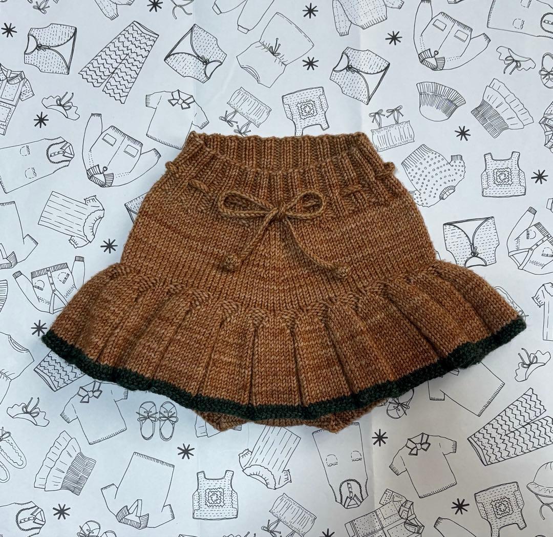 Misha & Puff スケポン　ニットスカート 4-5Y