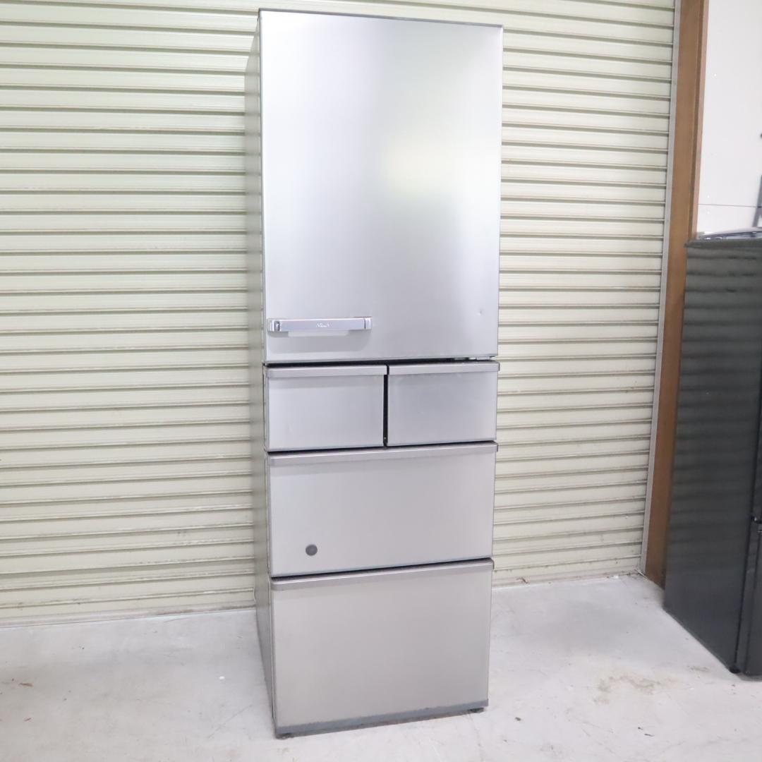 AQUA ノンフロン冷蔵庫 AQR-SV42H(S) 415L 2018年