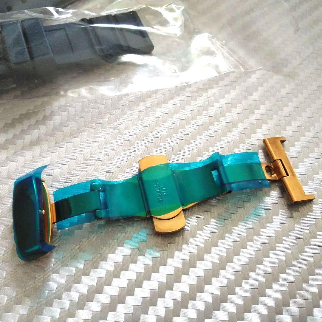 EDOX■スタッズラバーベルト■新品未使用品■定価24200■おまけDバックル付