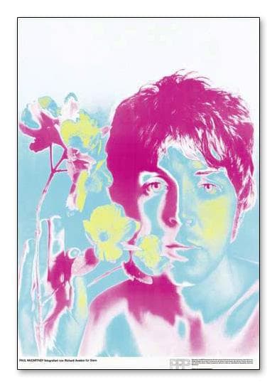 ザ　ビートルズ ポールマッカートニー1967/リチャードアベドン/アートポスター