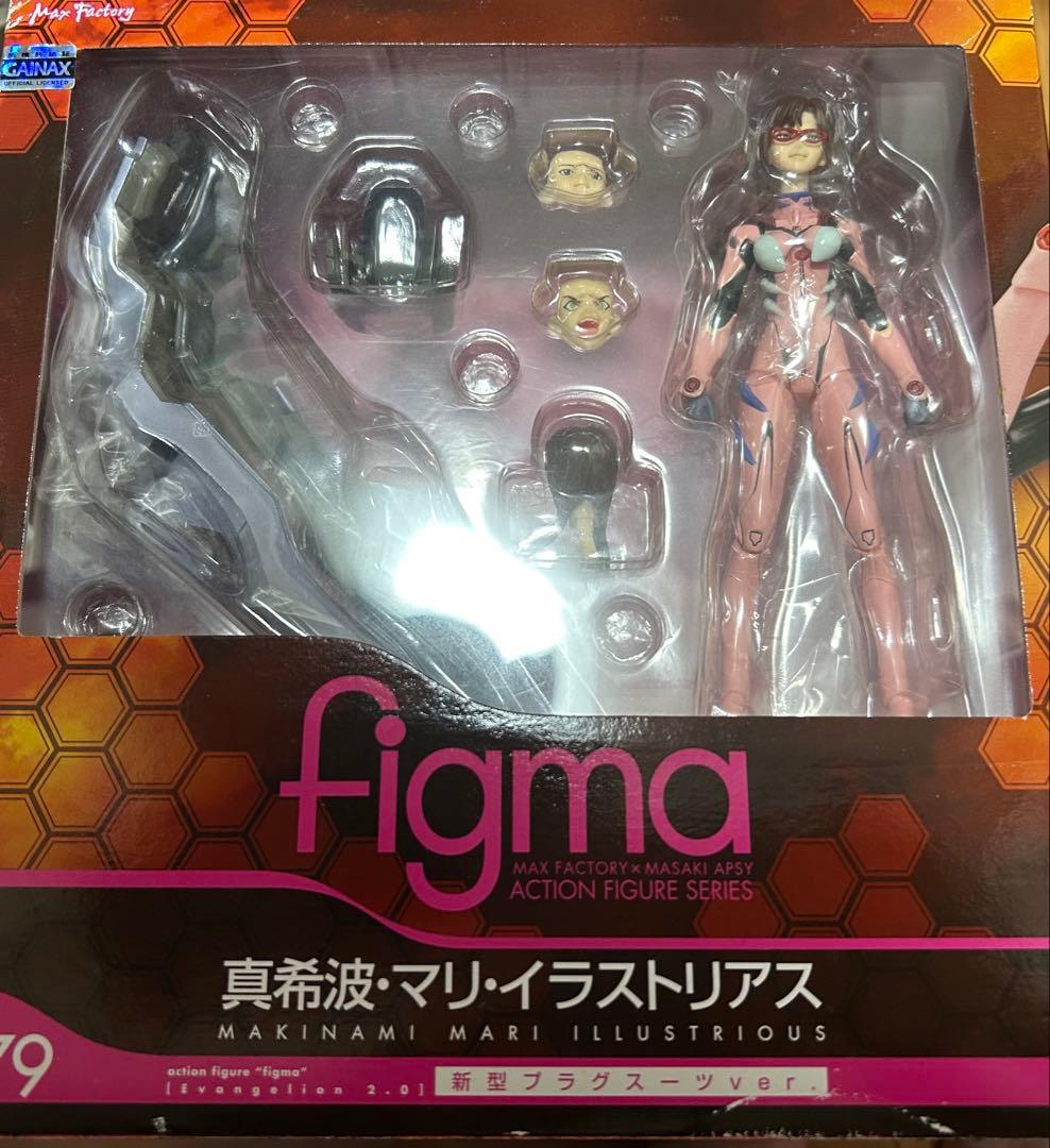 真希波・マリ、アスカ、綾波レイ　フィギュア　エヴァンゲリオン