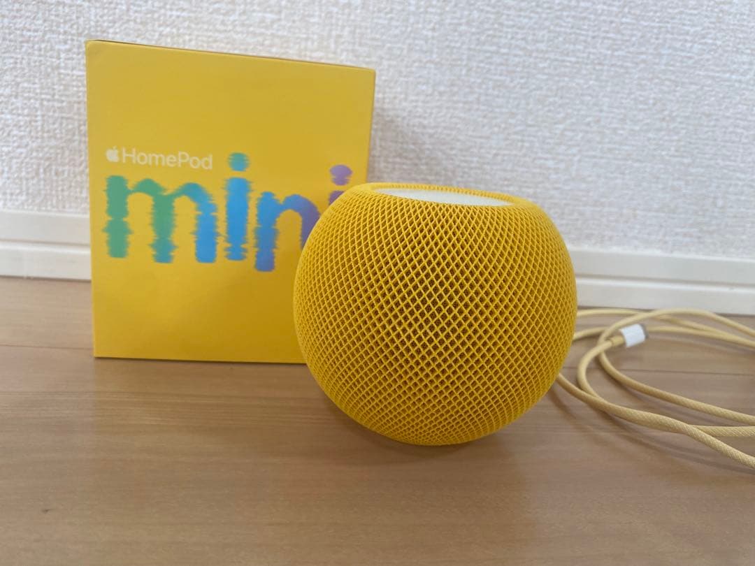 【利用回数、数回】Apple Pod mini イエロー 本体