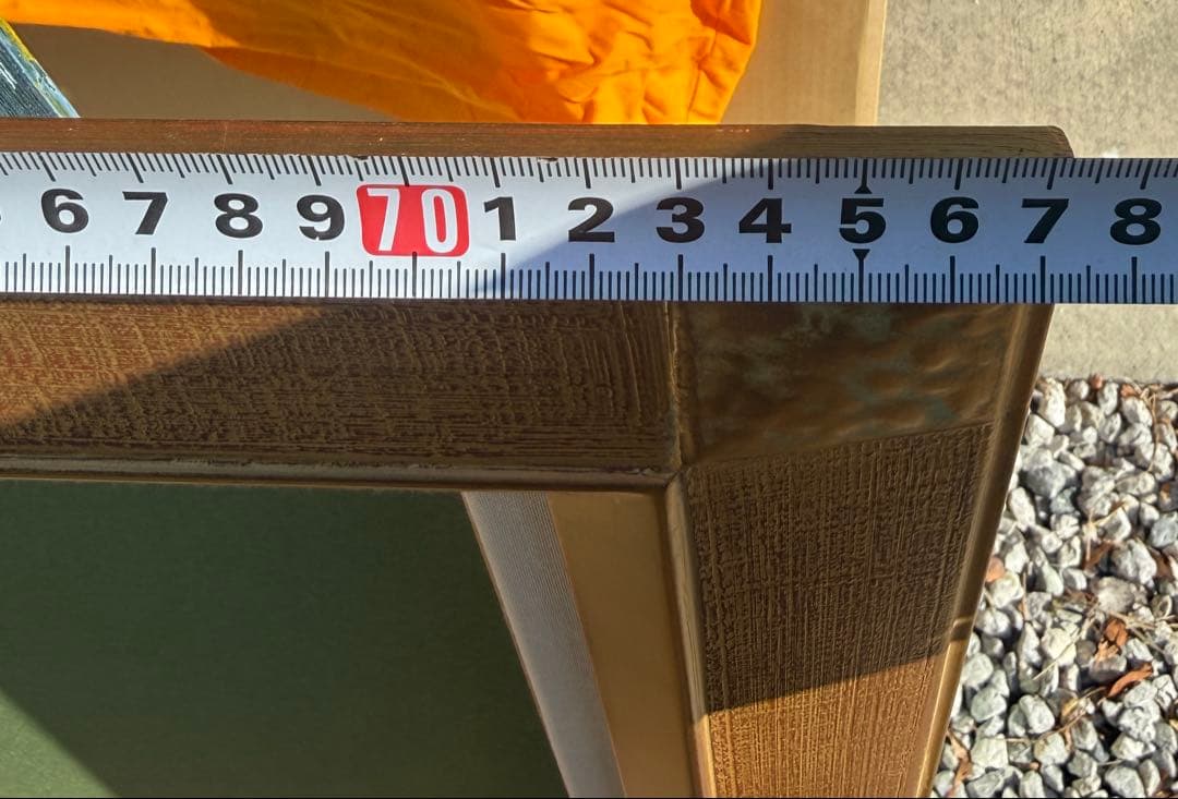 20Pサイズ豪華な金色の木製油彩額縁 アクリル板＆黄色袋＆供箱付き倉庫①1/6