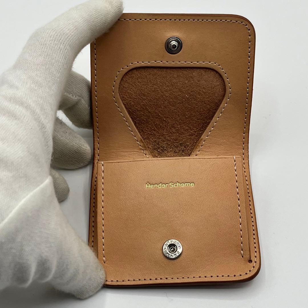 【極美品】hender scheme seamlees coin case