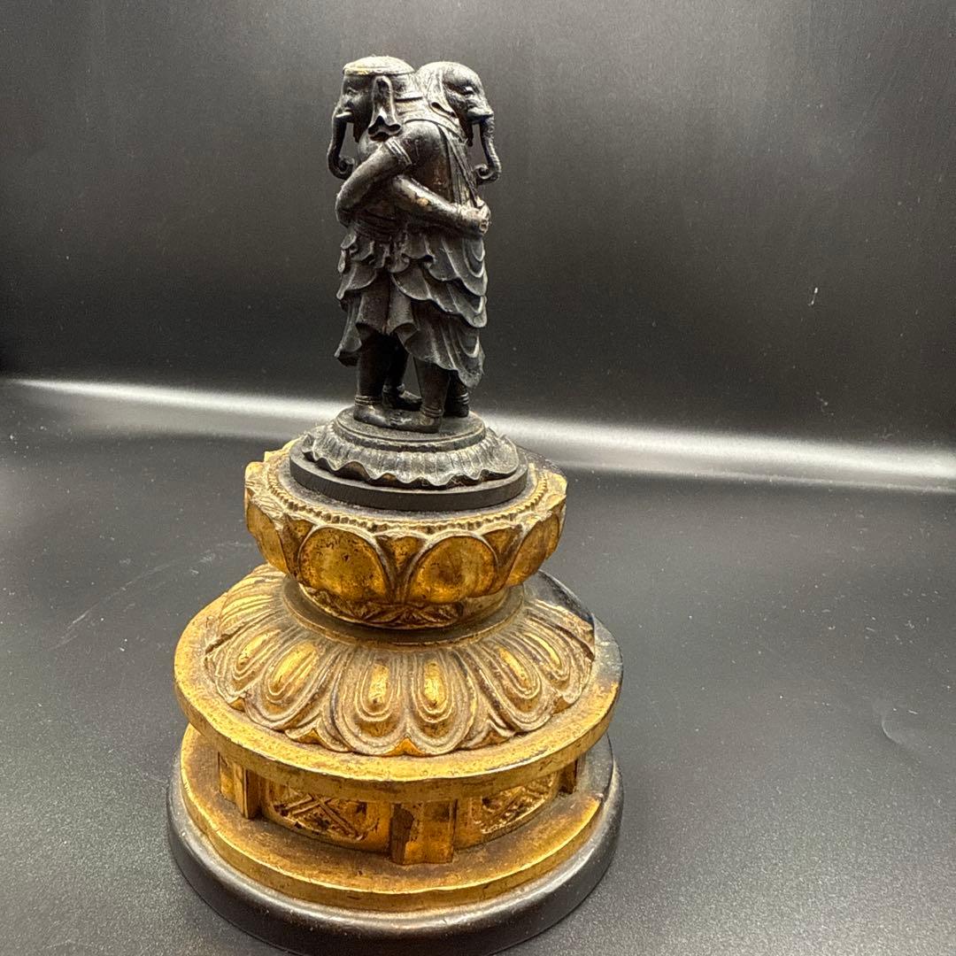 骨董　アンティーク　聖天像　ガネーシャ