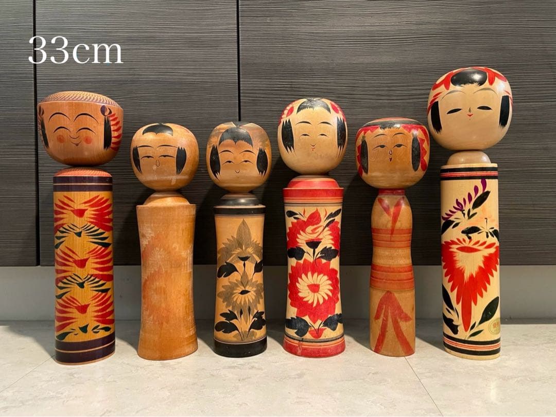 伝統 こけし 39体 セット まとめ まとめて kokeshi doll