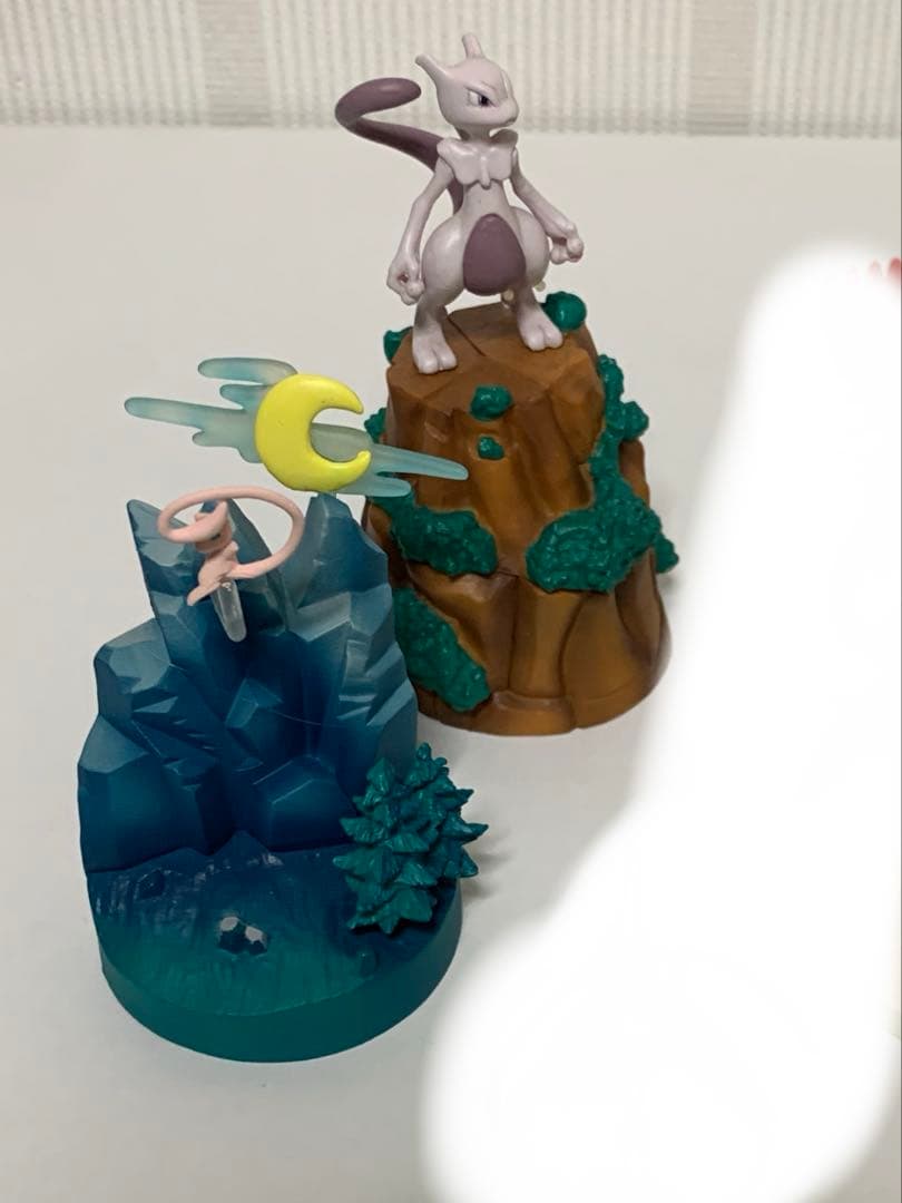 立体ポケモン図鑑　ミュウ　ミュウツー　セット