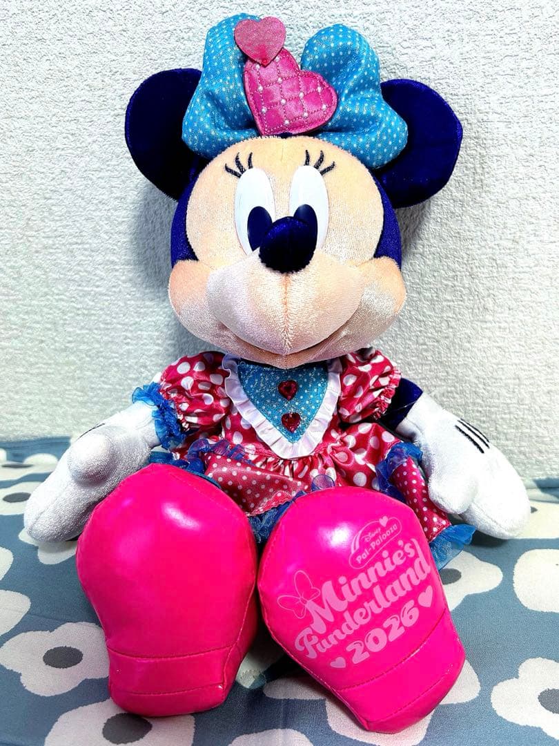 【美品】ディズニー パルパルーザ　ミニー　ぬいぐるみバッチ　ぬいぐるみ　10点