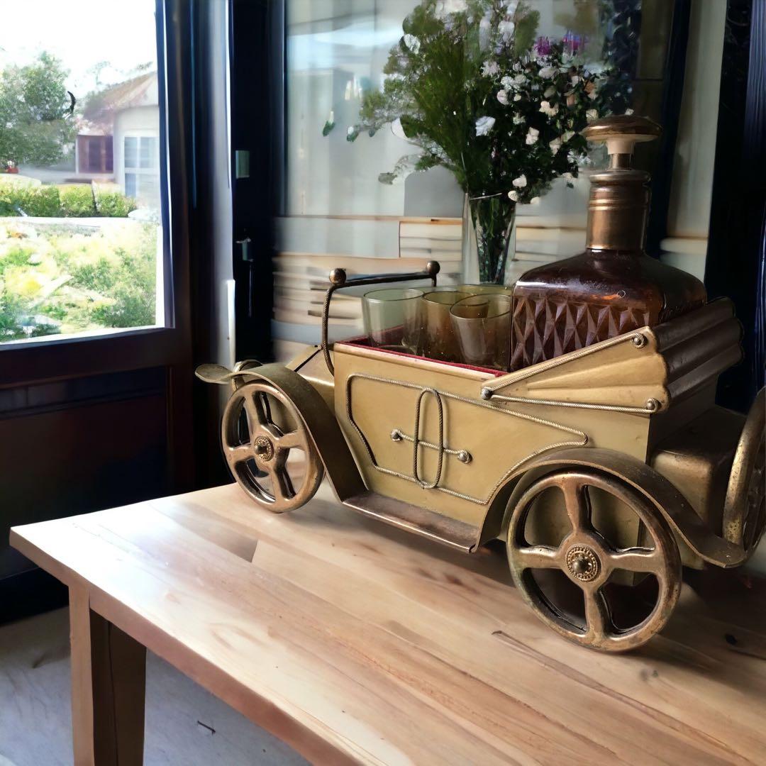 ビンテージ　オルゴール付きクラッシックカー