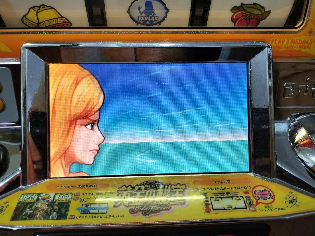 【パチスロ実機】ミズホ★安西ひろこの黄金の秘宝X【不要機付き】４号機・レア