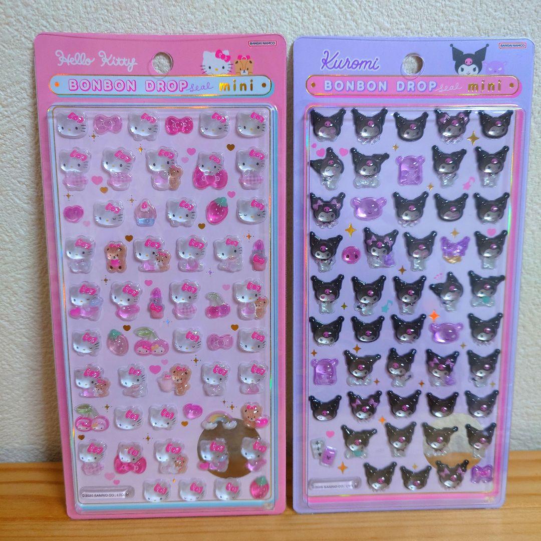 ボンボンドロップシールミニ サンリオ 全8種類セット