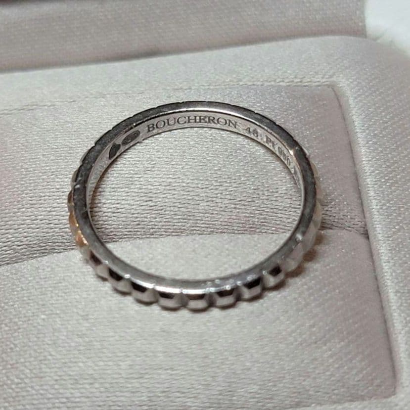 BOUCHERON キャトル クルドパリリングスモール48