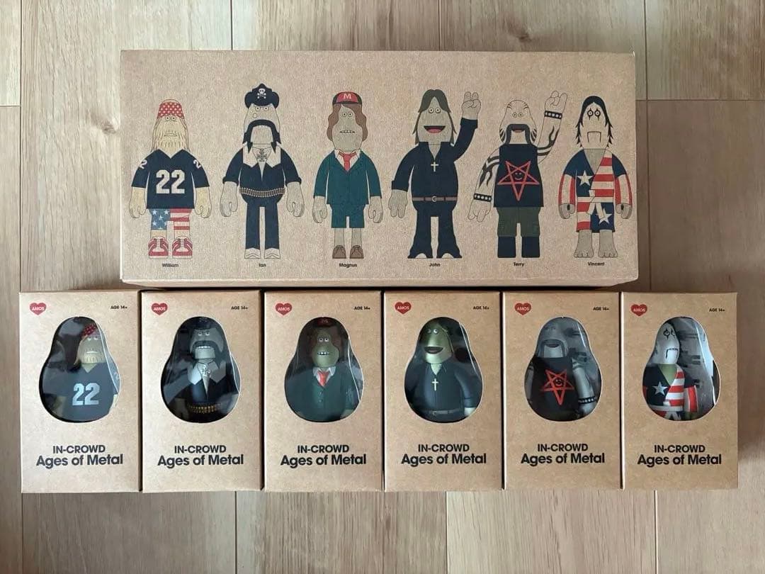 【新品未開封】AMOS TOY Ages of l （6体セット）