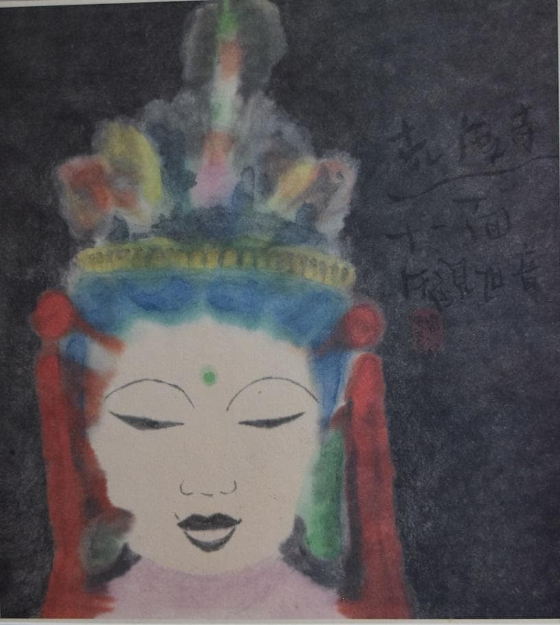 NHK趣味悠々・日本画講師　片岡鶴太郎・流水墨画　人気作者