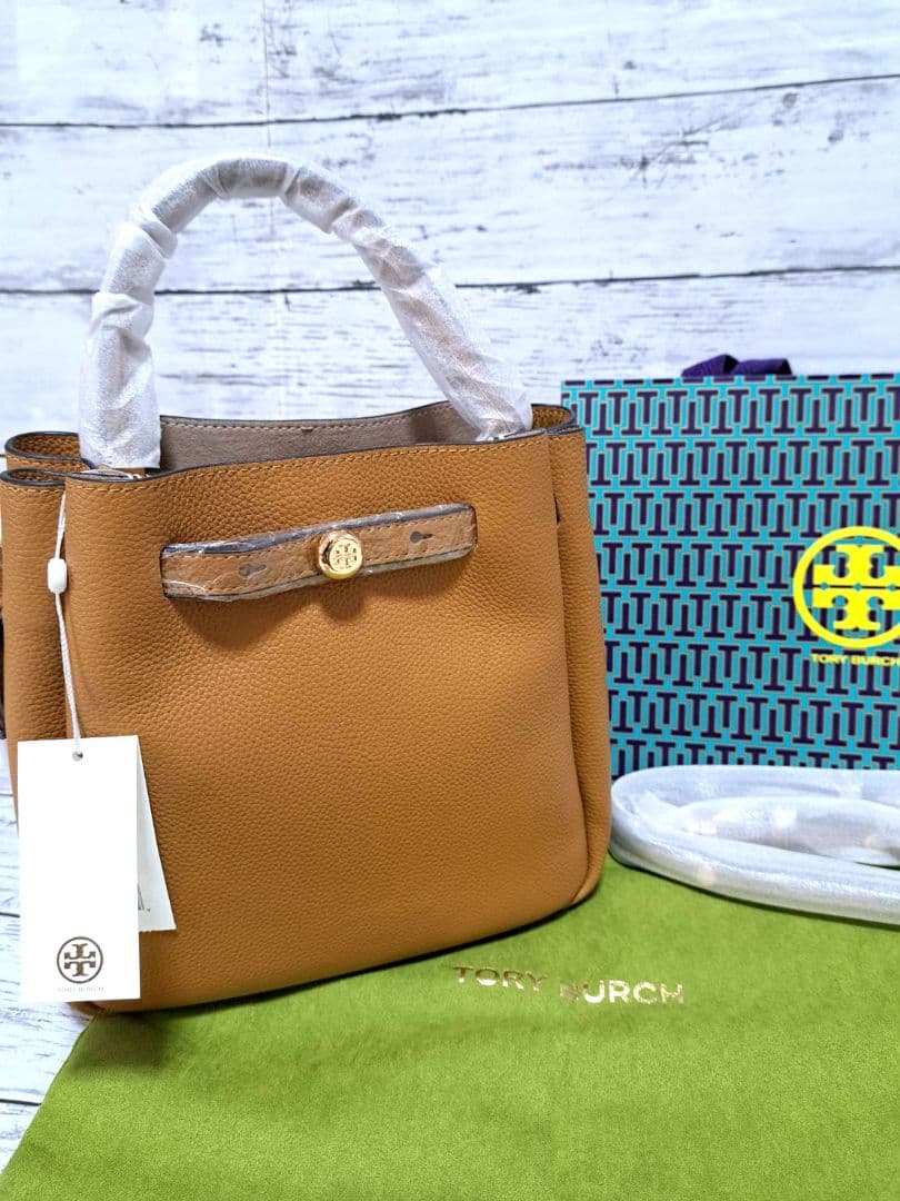 新品 Tory Burch ROMY BUCKET BAG トリーバーチ