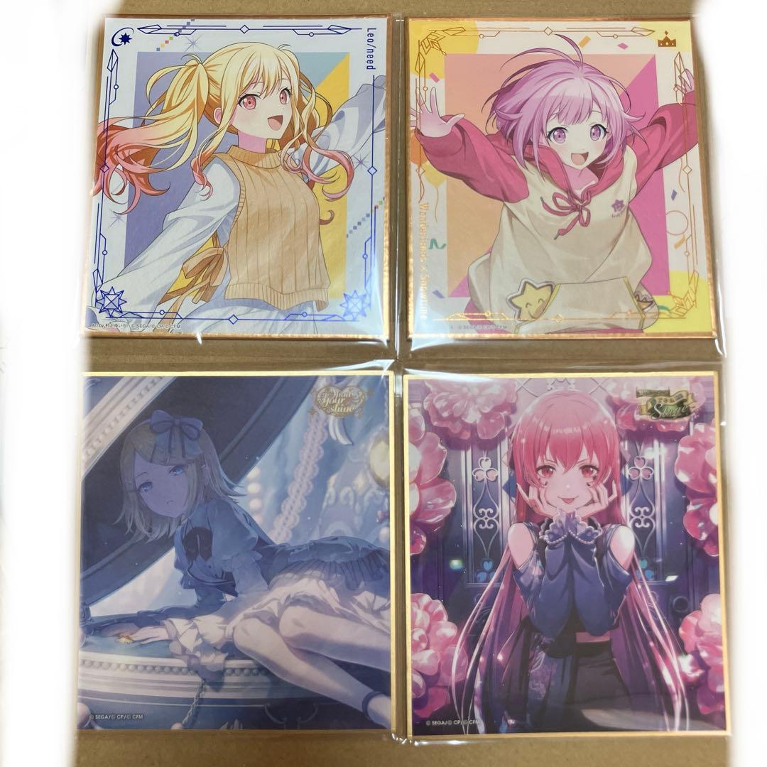 プロセカ バラ売り 缶バッジ エピカ ラッキーくじ 特典 ステッカー ウエハース