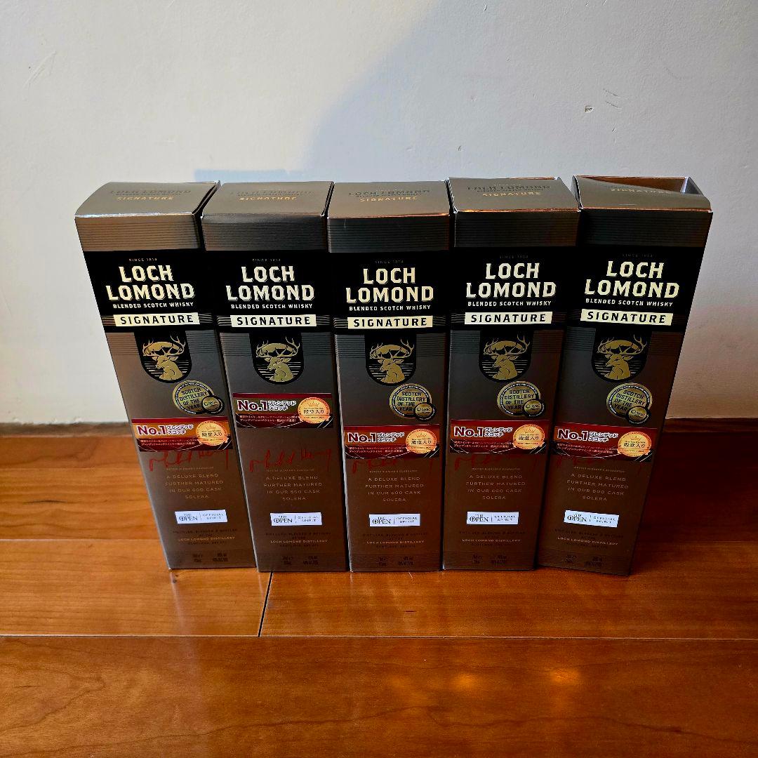 ロッホ・ローモンド シグネチャー ５本セット（おまけ付き）