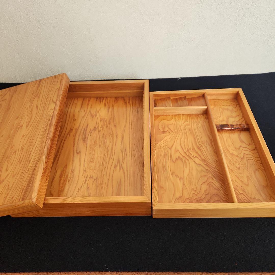 屋久杉の硯箱‥未使用