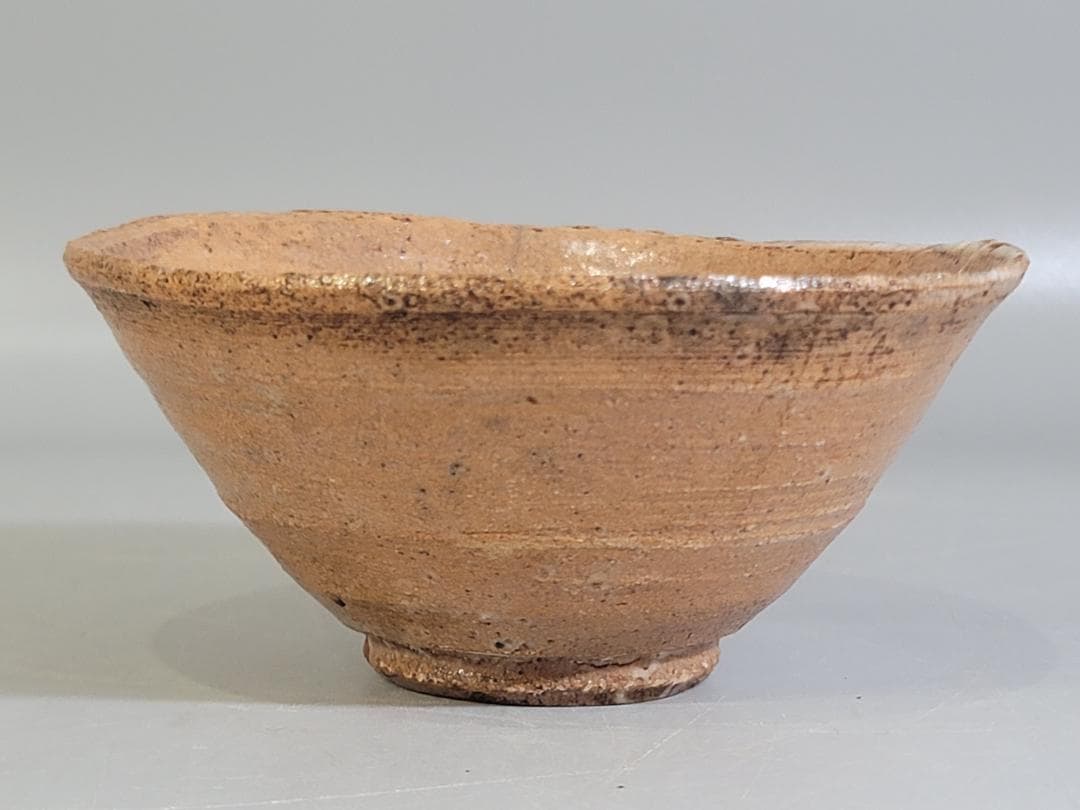 茶道具 斗々屋 魚屋茶碗 時代物 DT439