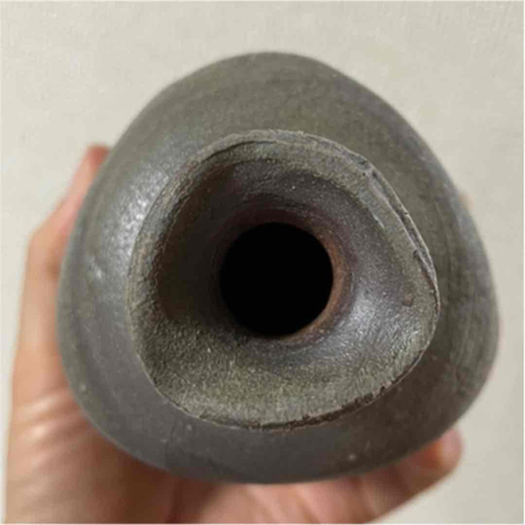 ■備前焼 窯変三角備前徳利 中村和樹