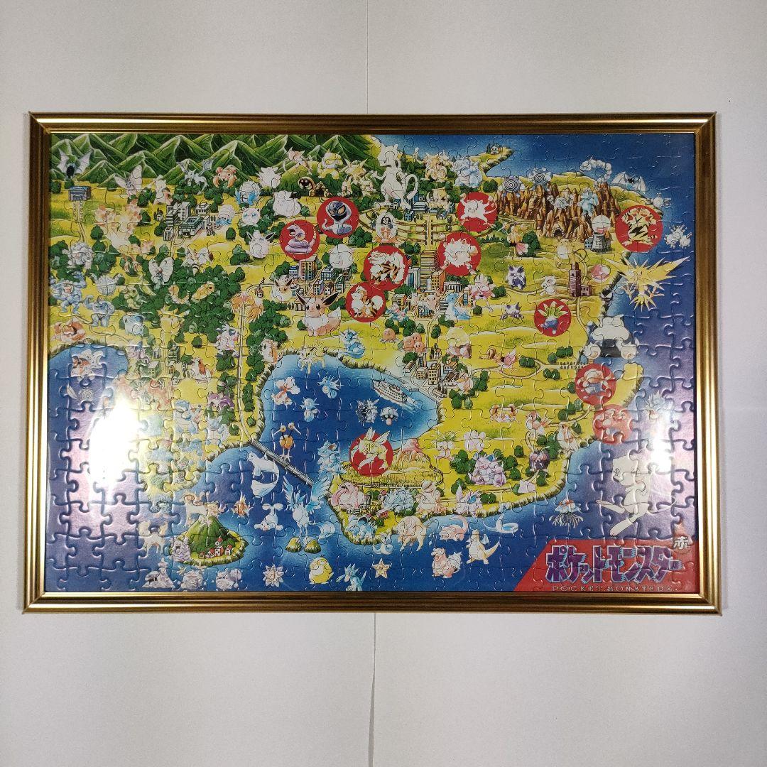 ポケットモンスター ポケモン‪図鑑*初期*パズル*赤緑セット(額縁付き)