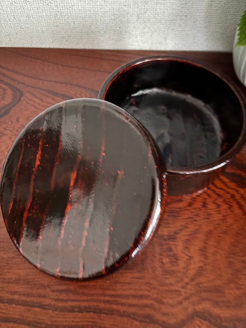 漆芸　漆器　蓋もの　川勝五大　作家物