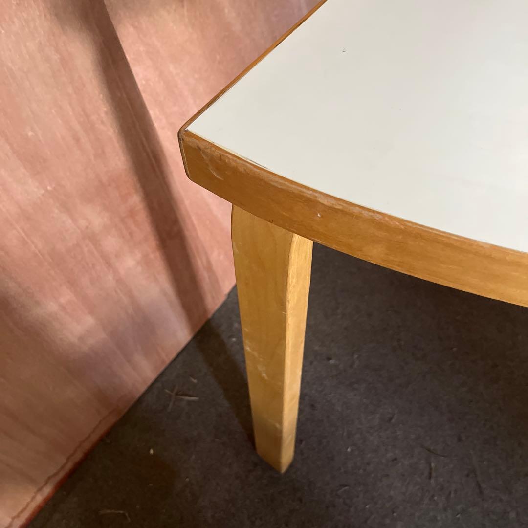 Aalto Artek 半円テーブル　ラミネート