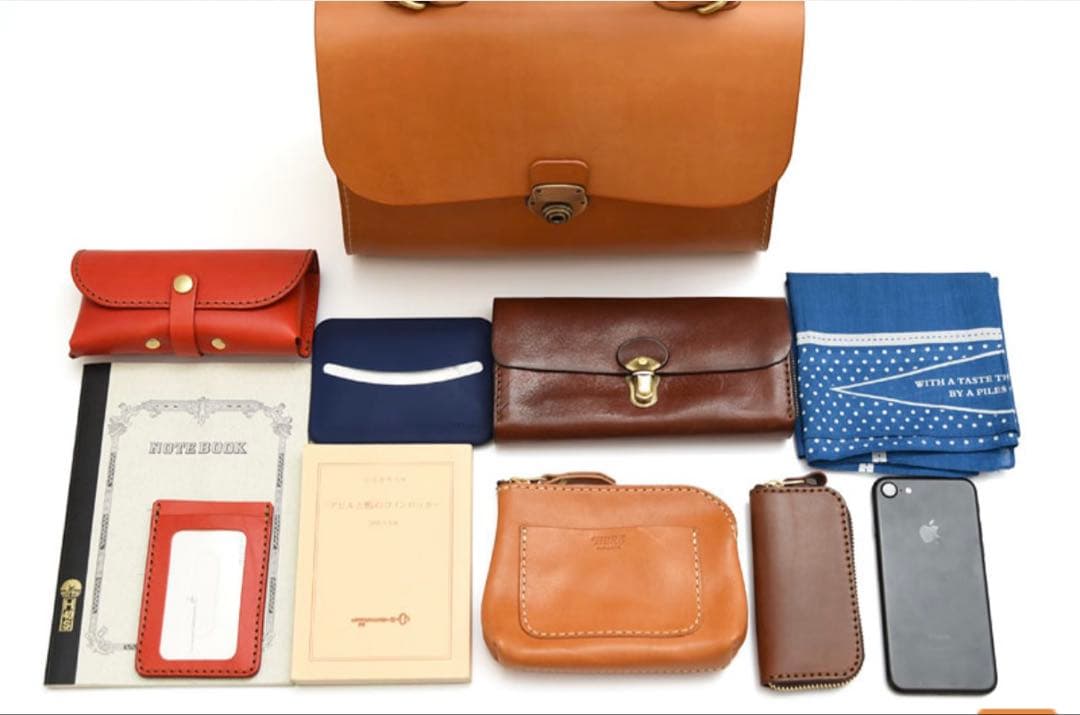 HERZ アオリノハンドバッグ　ショルダーバッグ