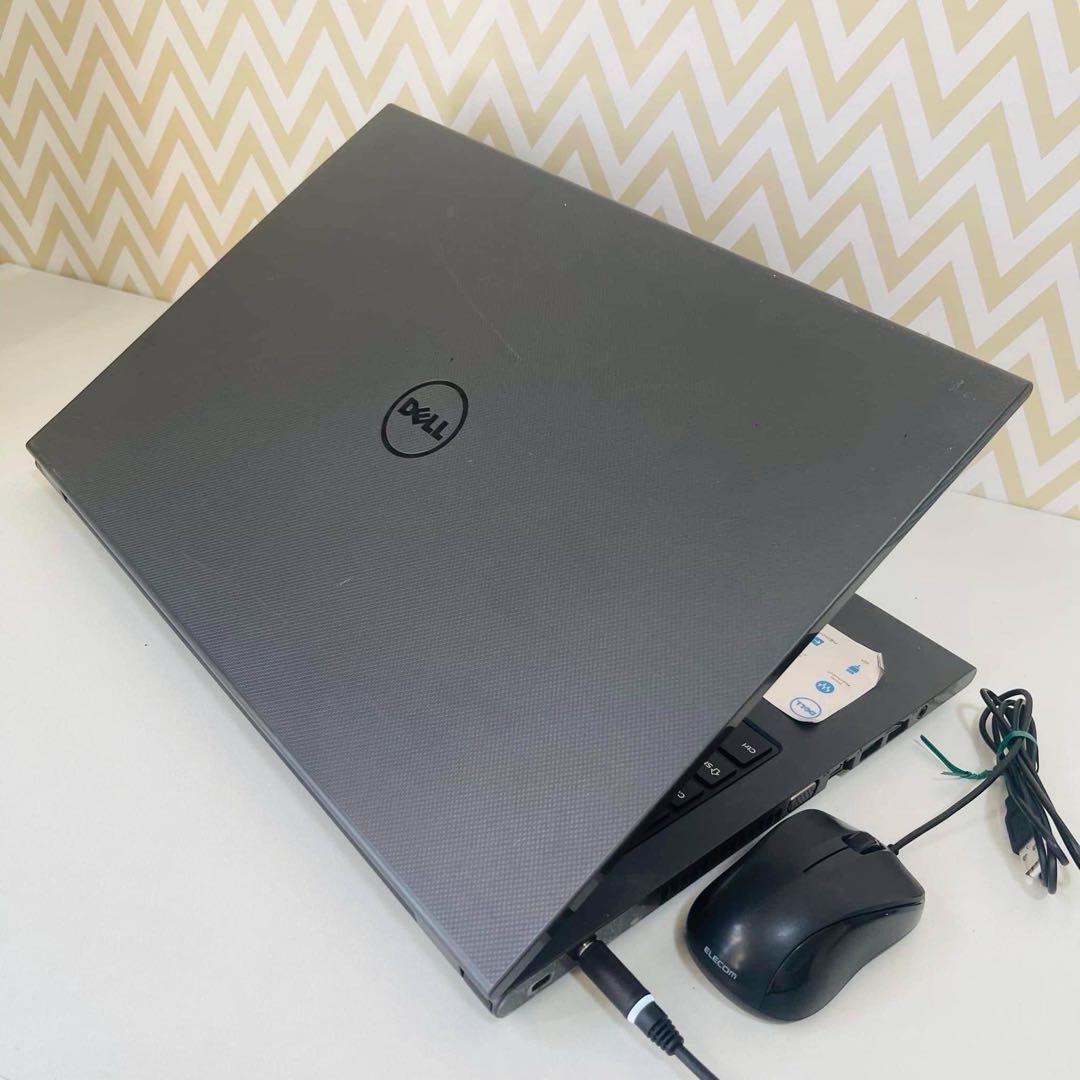 T222 DELLノートパソコンSSD高速 Windows11オフィス付き