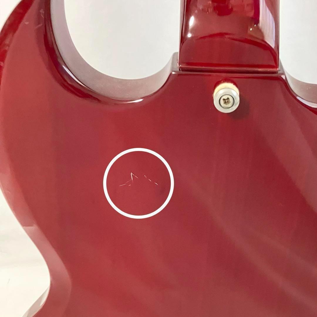 【レフティ】TOKAI SGシリーズ エレキギター 左利き用 レッド ケース付