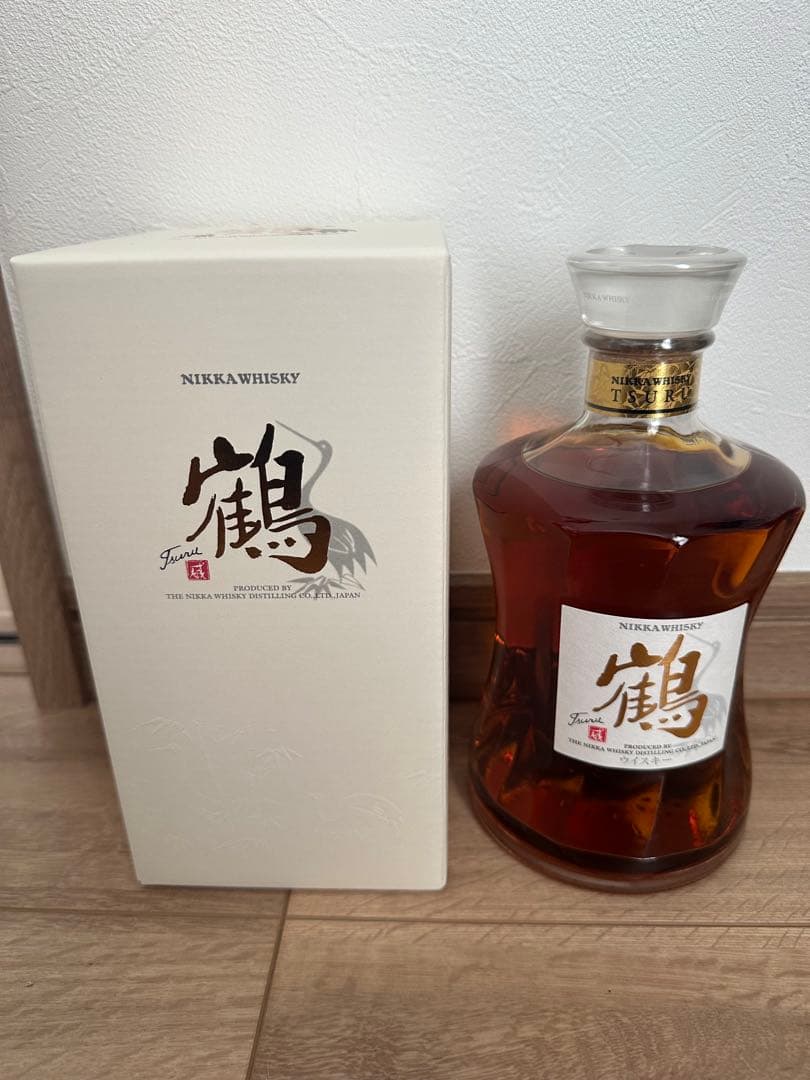 タリーズ様　NIKKA WHISKY 鶴 ギフトボックス付き