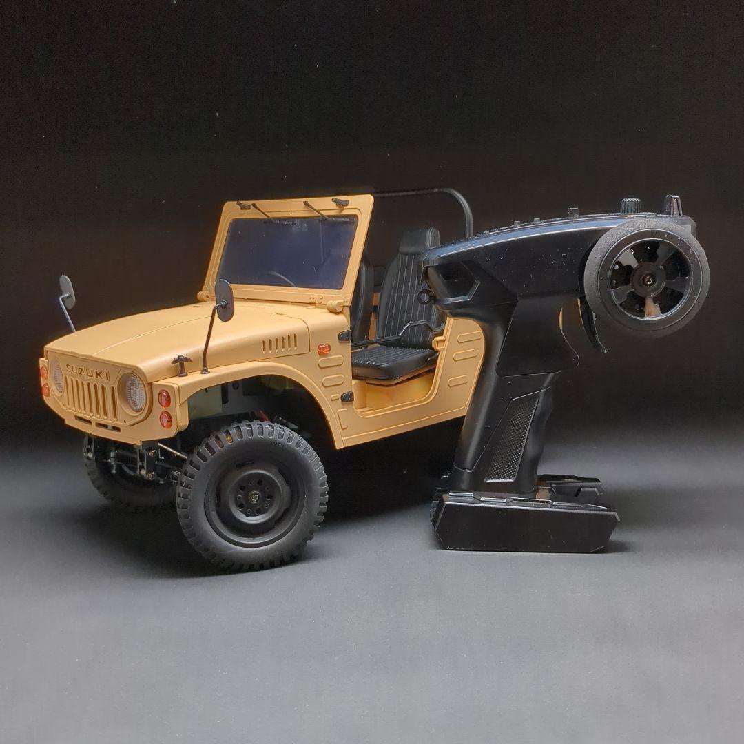 カスタムペイント ジムニーSJ10　ラジコン 1/10 WPL C84